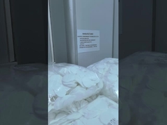 Papel de filtro viral e bacteriano branco para espirometria e filtro HME