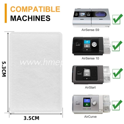 Universal CPAP ResMed AirSense 10 Filters AirCurve 10 100% Natural Cotton