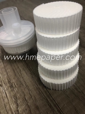 comprar Folha de filtro de ar eléctrico Tecido não tecido de qualidade médica algodão a ar quente 99,99% BFE 0,5 u porosidade rolos de papel ondulado online manufacture