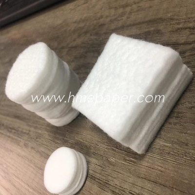 Square Needle Felt Cotton Air Filter Absorbent Pad Datasheet for HIV Tester CPAP
