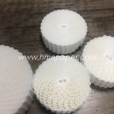 comprar Diâmetro personalizado Papel de filtro HME Rolo de papel ondulado absorvente para filtragem 99,99% online manufacture