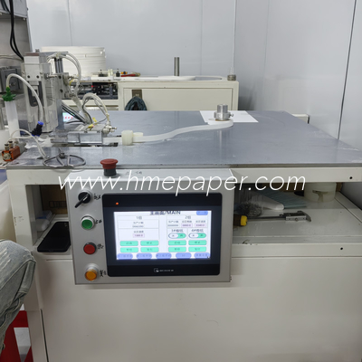 Máquina automática de rolamento de papel de aço inoxidável para filtro HME
