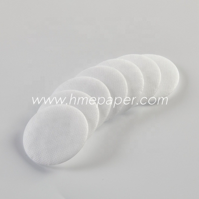 Papel de filtro viral bacteriano branco Diâmetro 50mm-90mm Para filtro de espirometria Filtro HME